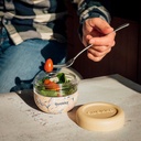 Taper Comida Quokka Bubble Vintage Floral 500 ML