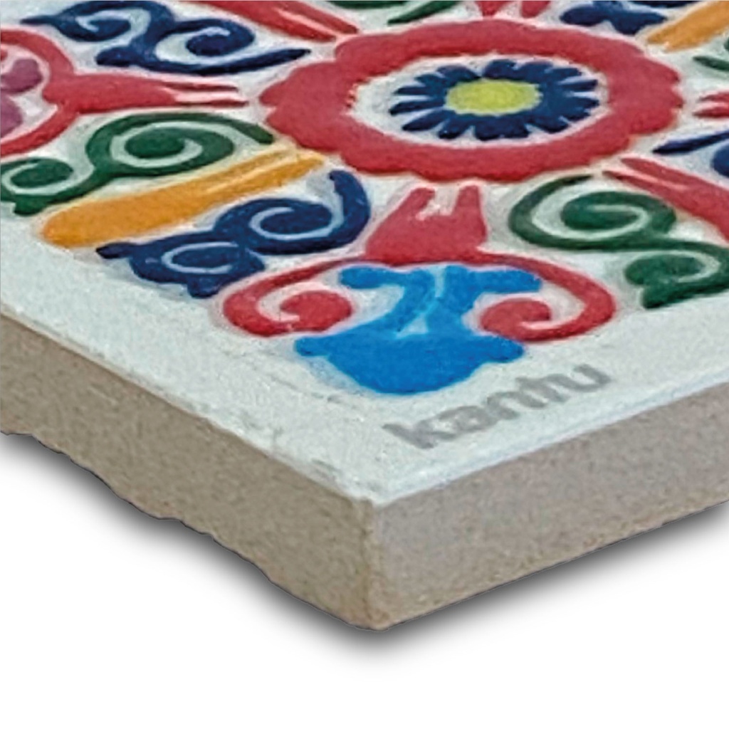 Imán Flor De Retablo B 4.6X4.6X0.4