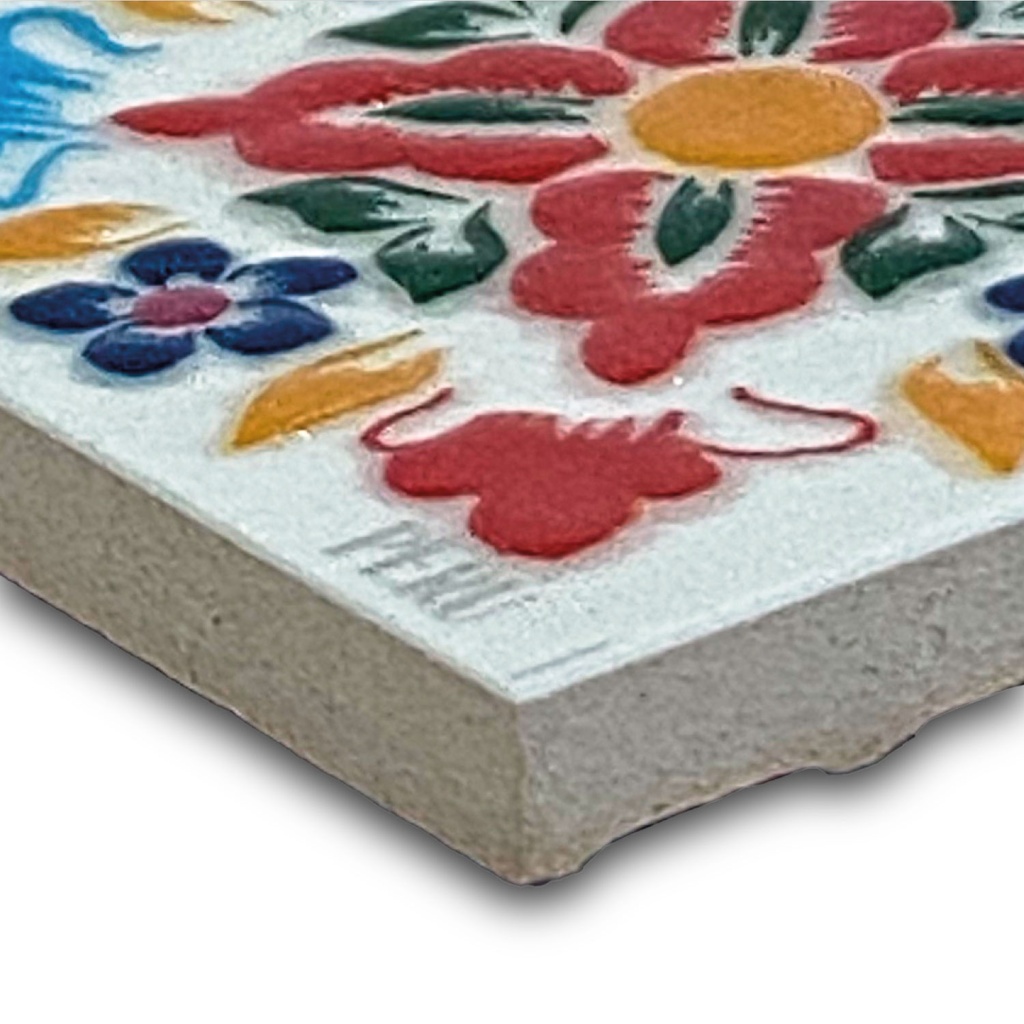 Imán Flor De Retablo A 4.6X4.6X0.4