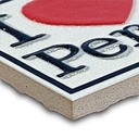 Imán I Love Perú 4.6X4.6X0.5