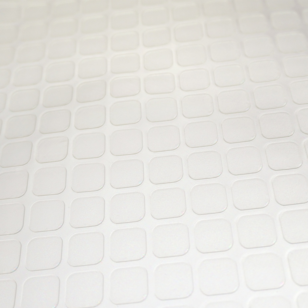 Rollo Protector de piso Transparente Mate Pixel de PVC – 1 metro x 60 cm – SAN BLAS