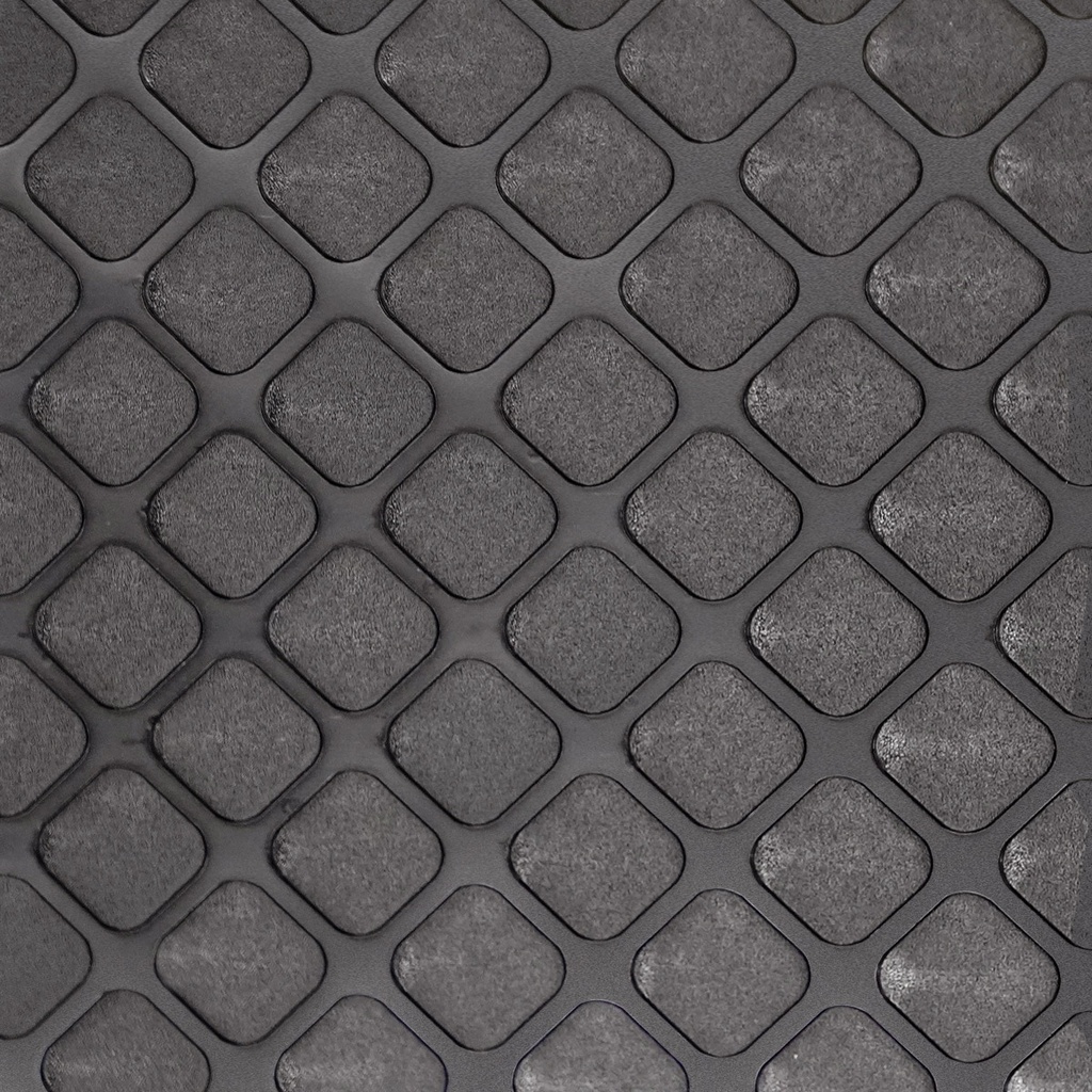 Rollo Protector de piso Cocos de PVC Negro – 1 metro x 60cm – SAN BLAS