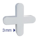 Espaciador de 3mm (bolsa de 250 unidades)