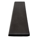 Enchape Caravista Lisa Negro Mate DECORTEJA 25.5x7CM por 1m² a s/ 119.90