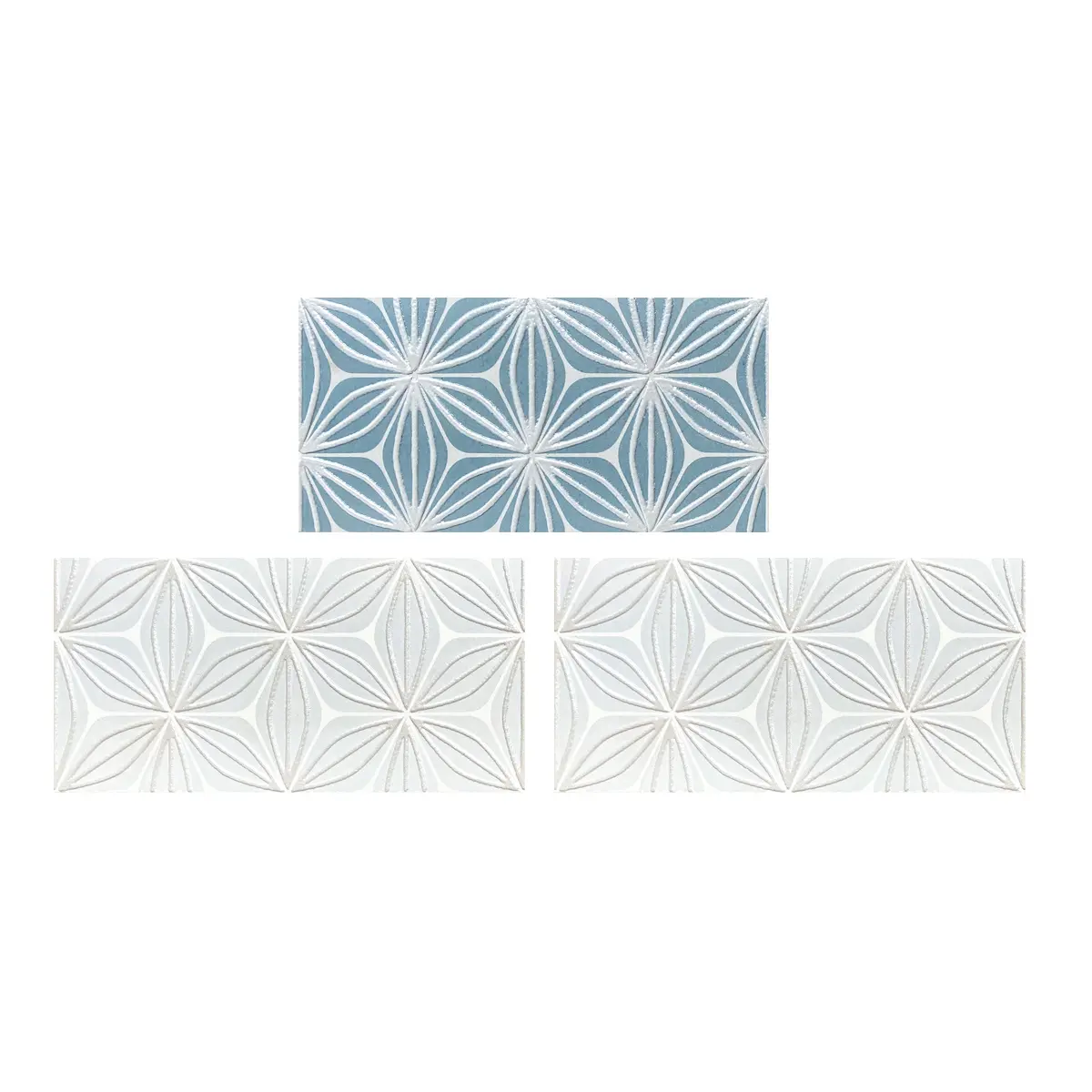 Brick Fiori 15 x 7.5 cm OLIVIA ATRANI (Pack 3 Und)