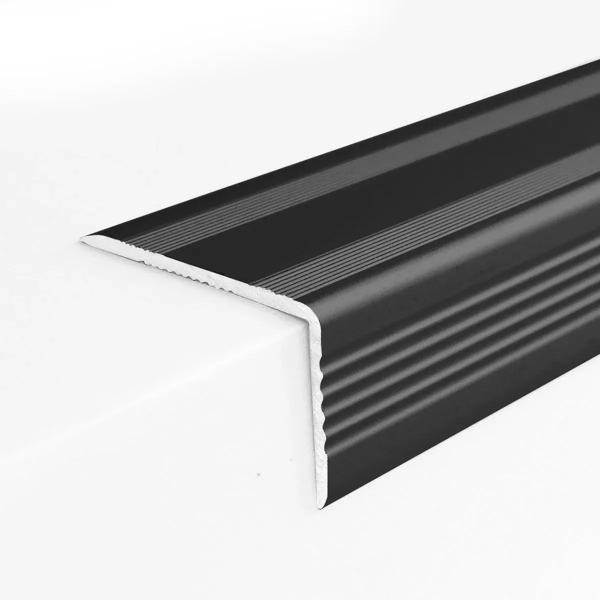 Aluminio Borde Peldaño Negro Mate KANTU
