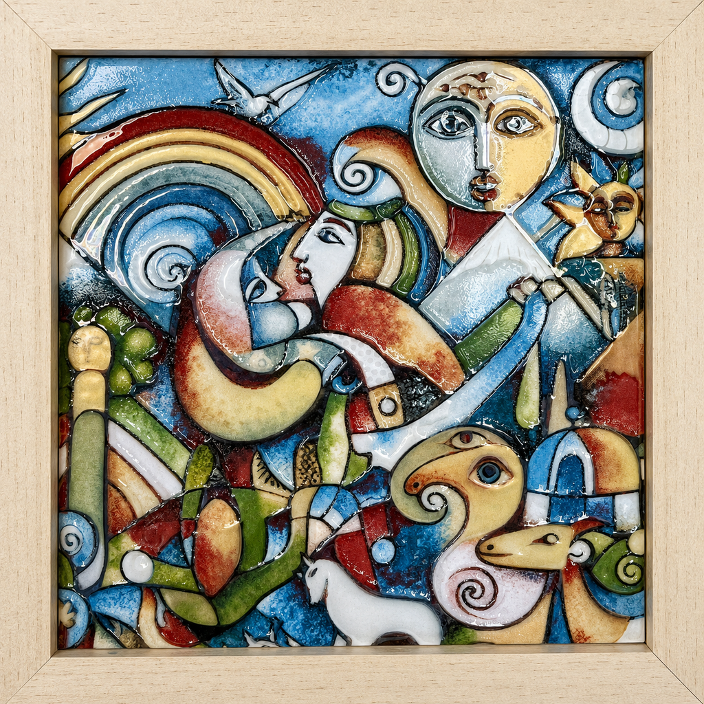 Cuadro Mistico A 18X18X1.2
