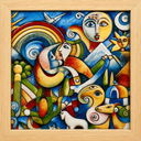 Cuadro Mistico A 18X18X1.2
