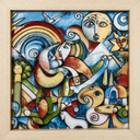 Cuadro Mistico A 18X18X1.2
