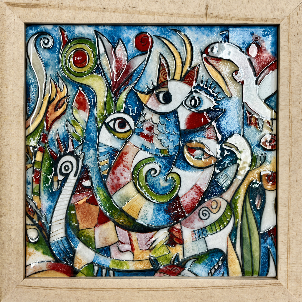 Cuadro Mistico C 18X18X1.2
