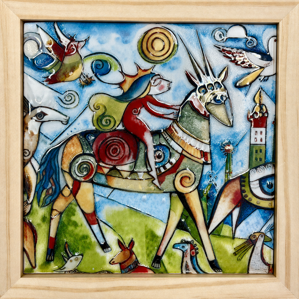 Cuadro Mistico D 18X18X1.2
