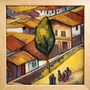 Cuadro Paisaje 18X18X1.2
