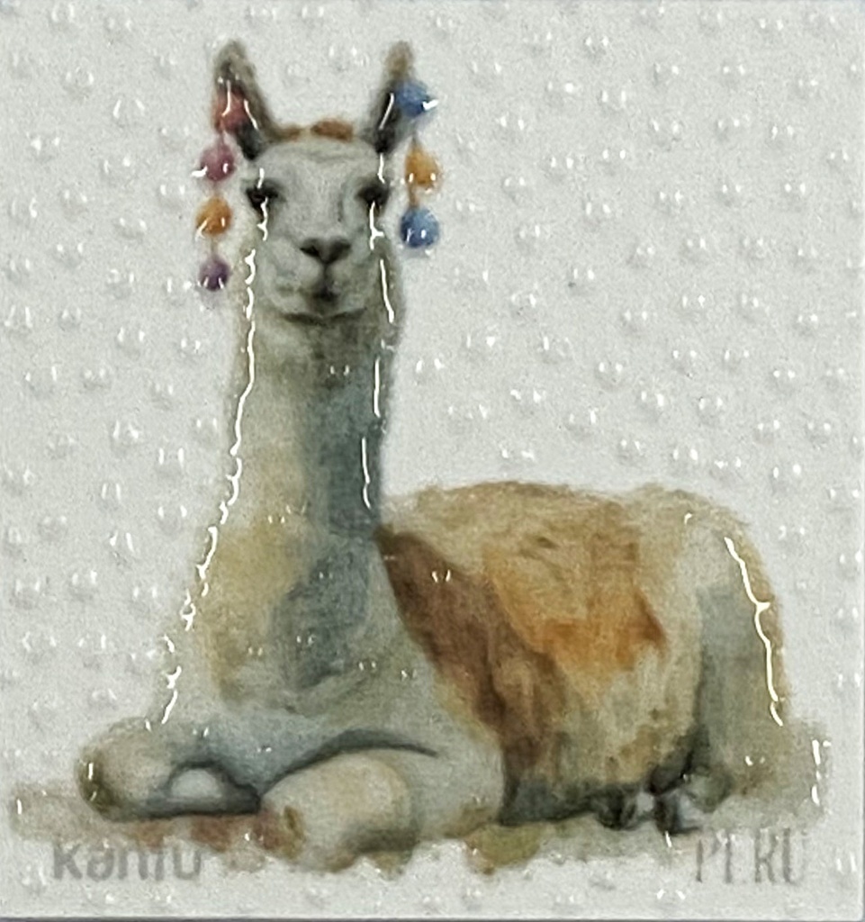 Imán Llamita B 4.6X4.6X0.4