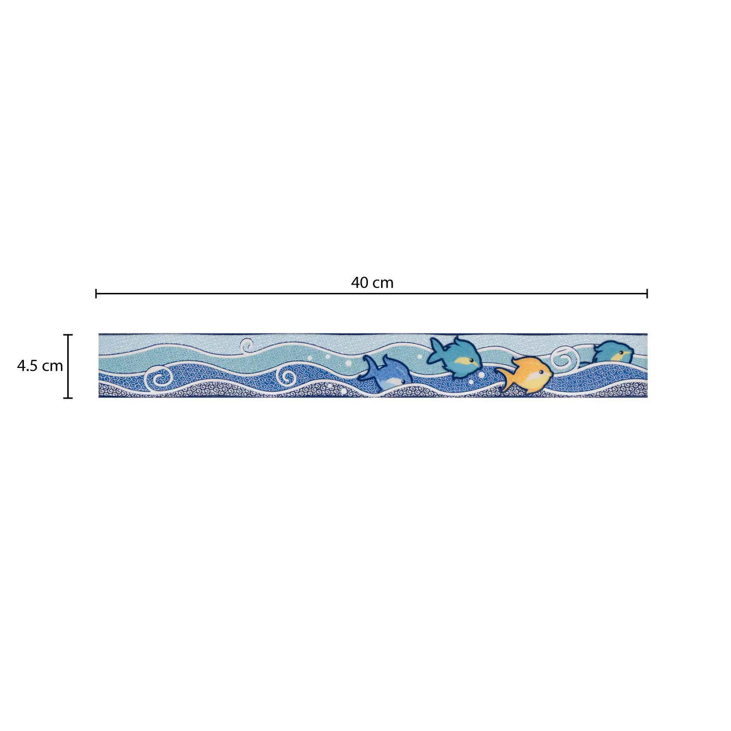 [ACALIS3FUKAN107] Listelo Acapulco 40 x 4.5 cm KANTU (Pieza)