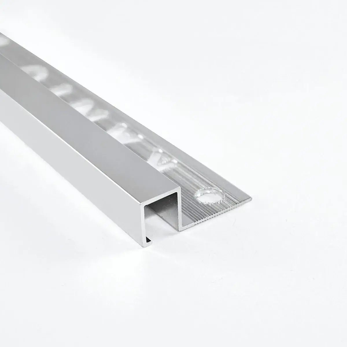 [DSBPADAMEQ100MT] Aluminio 10mm Decor Borde Cuadrado Mate KANTU