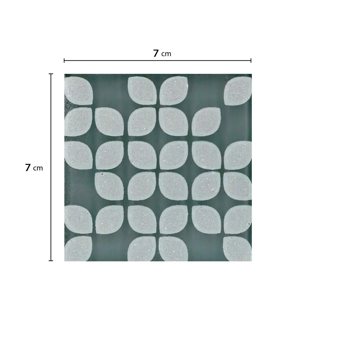 [VIDBRIINSKAN424] Taco Gray 7 x 7 cm KANTU (Piezas)