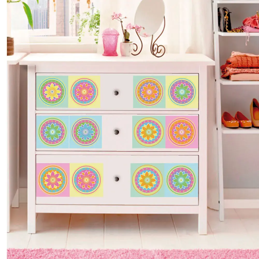 [DSBLVAMIRAN1] Vinil Autoadhesivo Miranda 15x15 cm KANTU (Pack 9 Und.)