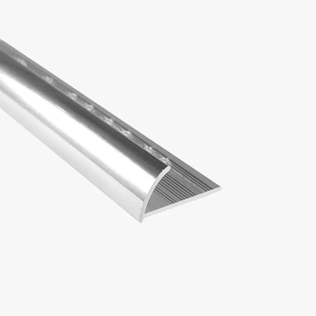 [DSBPADARE100BR] Aluminio 10mm Borde Curvo Brillante KANTU