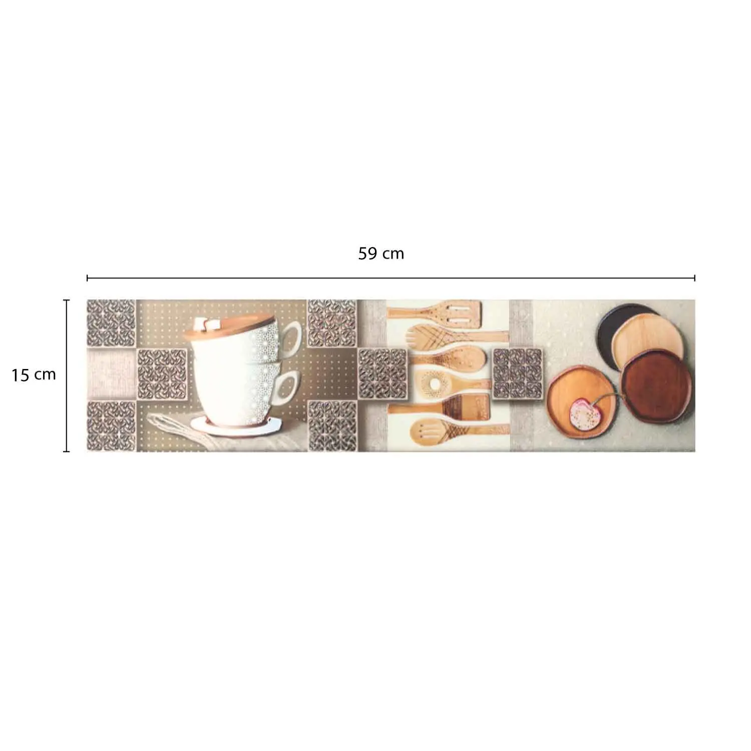 [DECCOCLISCER104] Listelo Lina 59 x 15 cm KANTU ( x Unid )