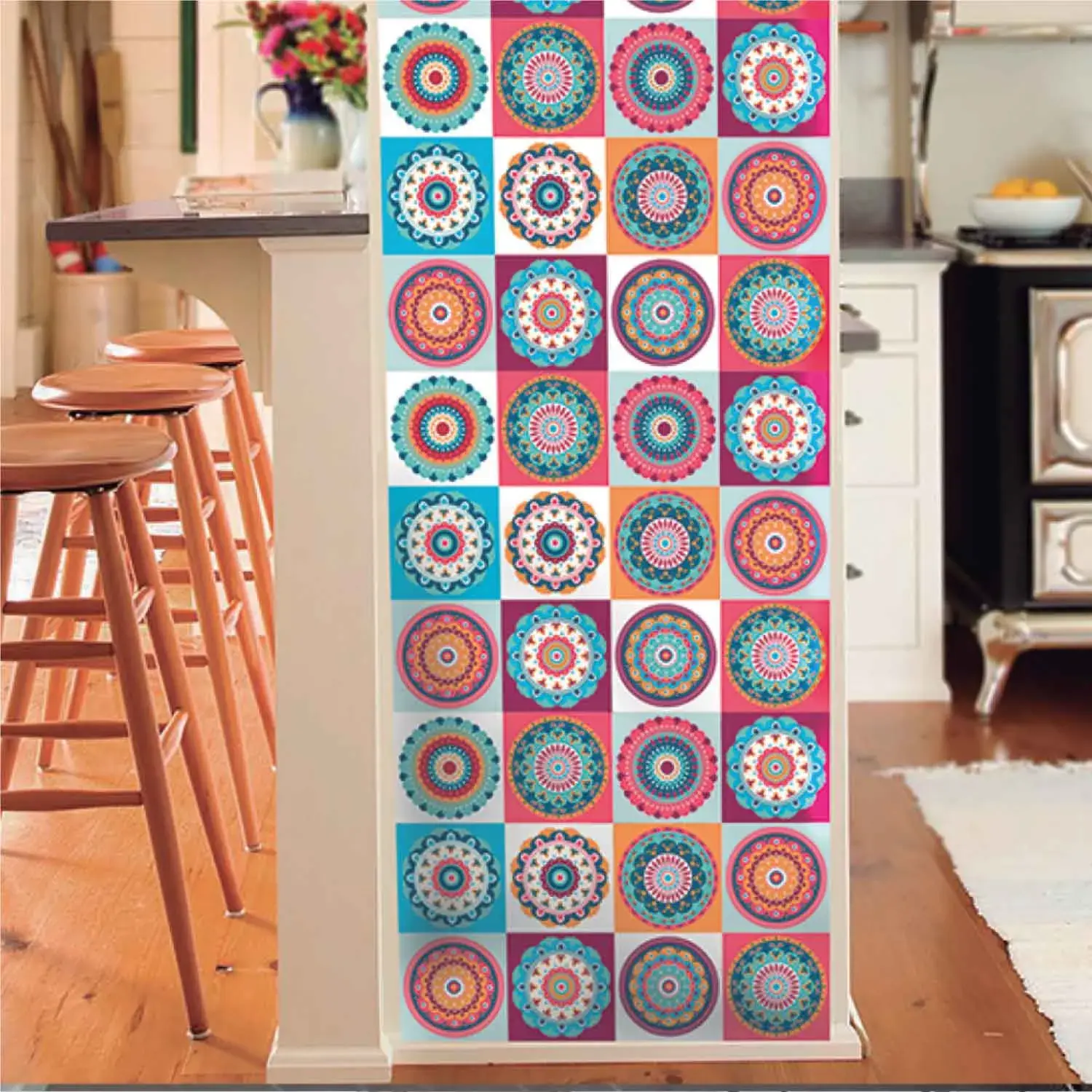 [DSBLVAMAURE1] Vinil Autoadhesivo Maureen 15x15 cm KANTU (Pack 9 Und.)