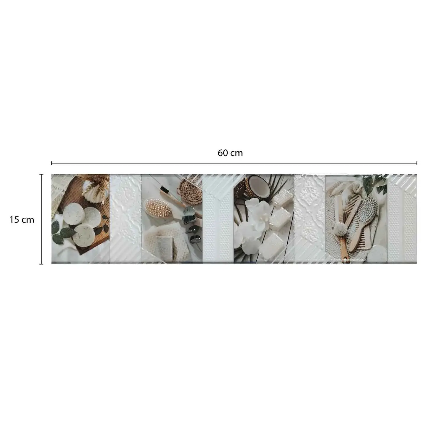 [DECBAOLISCER157] Listelo Temis 60 x 15 cm KANTU (Pieza)