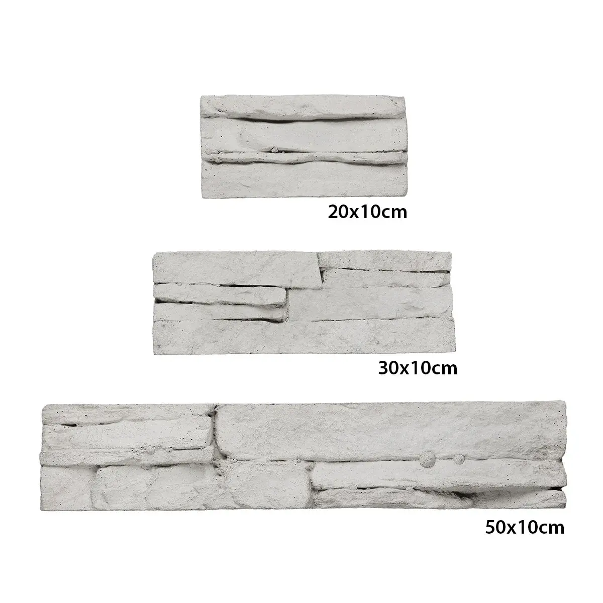 [SPPIK10GRISCLCJ] Kkala irregular Gris Claro SPAZIO - por caja