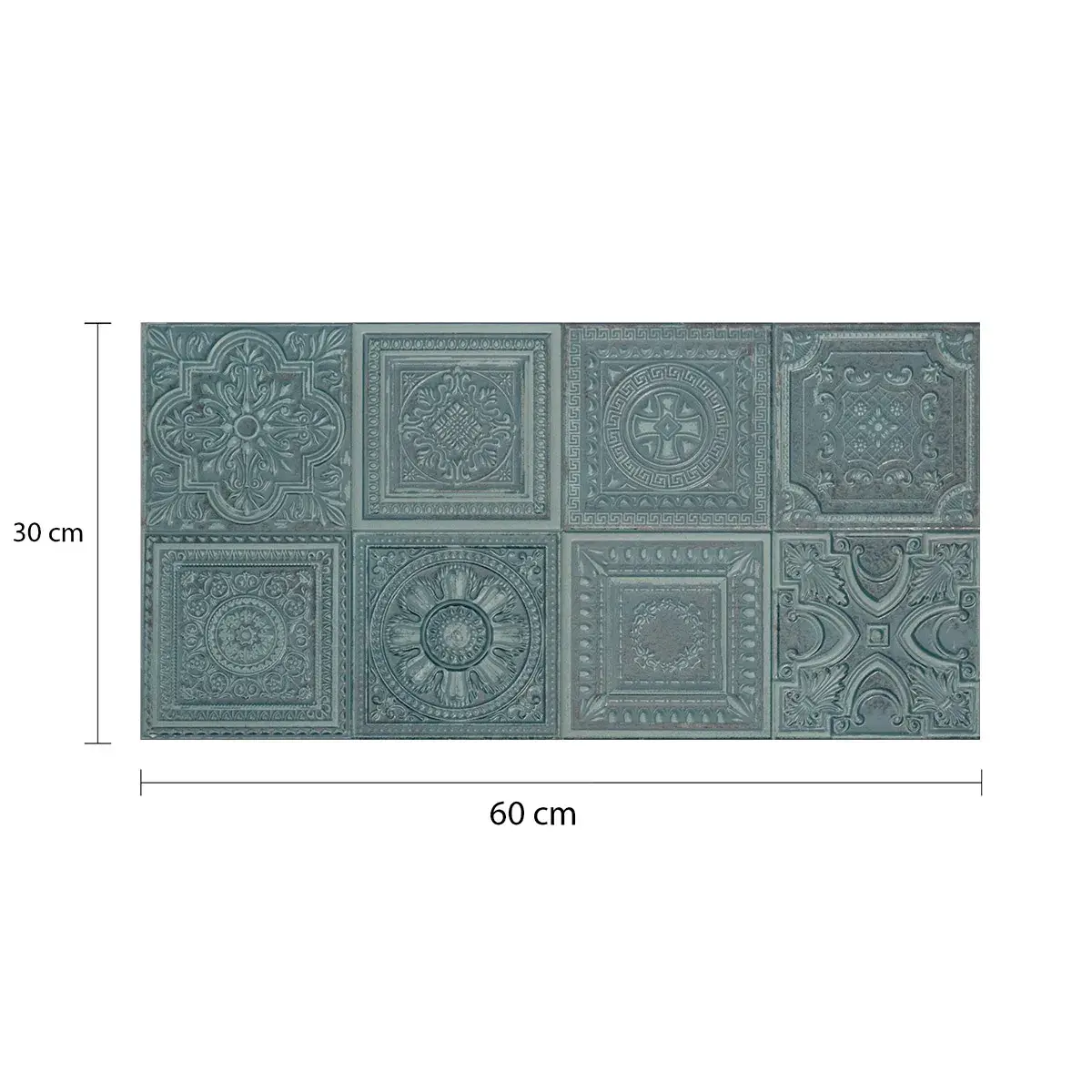 [MADLUXGREENUN] Decorado Lux Green MAASTRICHT 30 x 60 cm (Pieza)