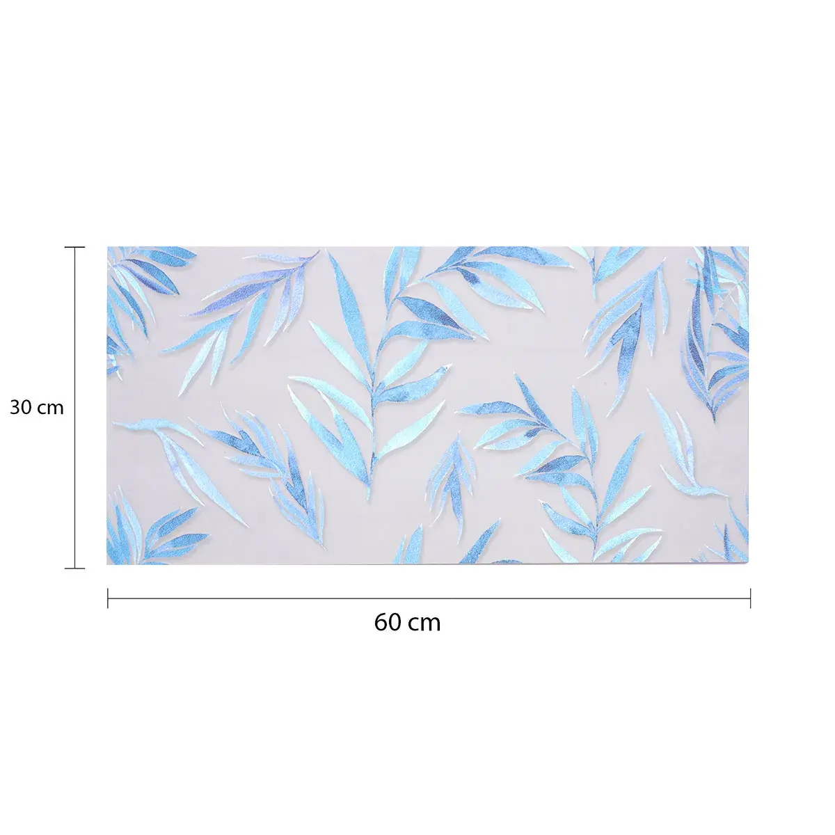 [MADBLUEFLOWUN] Decorado Blue Flowers MAASTRICHT 30 x 60 cm (Pieza)