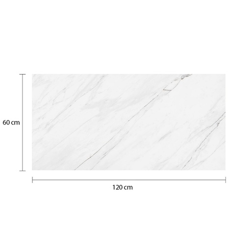 [MAPMARMICHELACJ] Porcelanato Meson Marmol Miguelangelo White MAASTRICHT 60 x 120 cm por 1m²