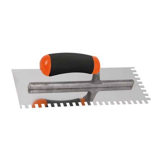 [QEP849916DCR - QEP849916DCB] Llana dentada de acero inoxidable tipo C de 6x10x6mm