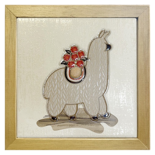 [DECBAOTACCER672] Cuadro Alpaca A 18X18X1.2
