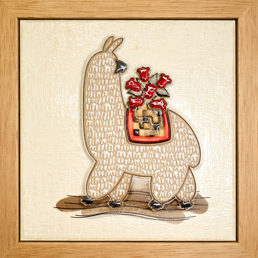 [DECBAOTACCER674] Cuadro Alpaca C 18X18X1.2
