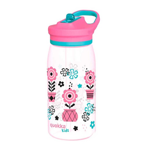 [QK40284GLFLO580] Tomatodo Quokka Glow Flowers Kids 580 ML