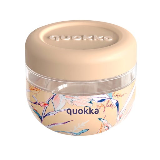[QK40125BUBVI500] Taper Comida Quokka Bubble Vintage Floral 500 ML
