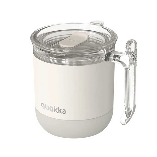 [QK40274WAVIV260] Taza Termica Quokka Wave Ivory 260 ML